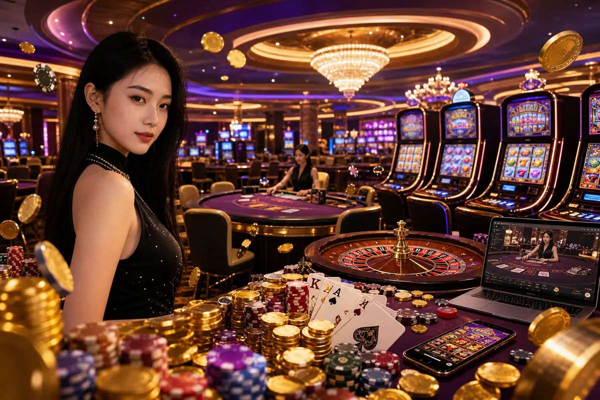 mbi96 Casino gameplay baccarat langsung